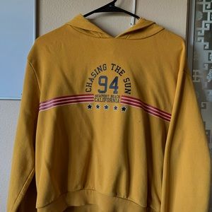 gold h&m hoodie